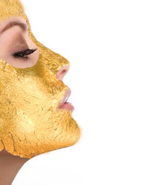 Soin nettoyant feuilles d'Or 24 carats